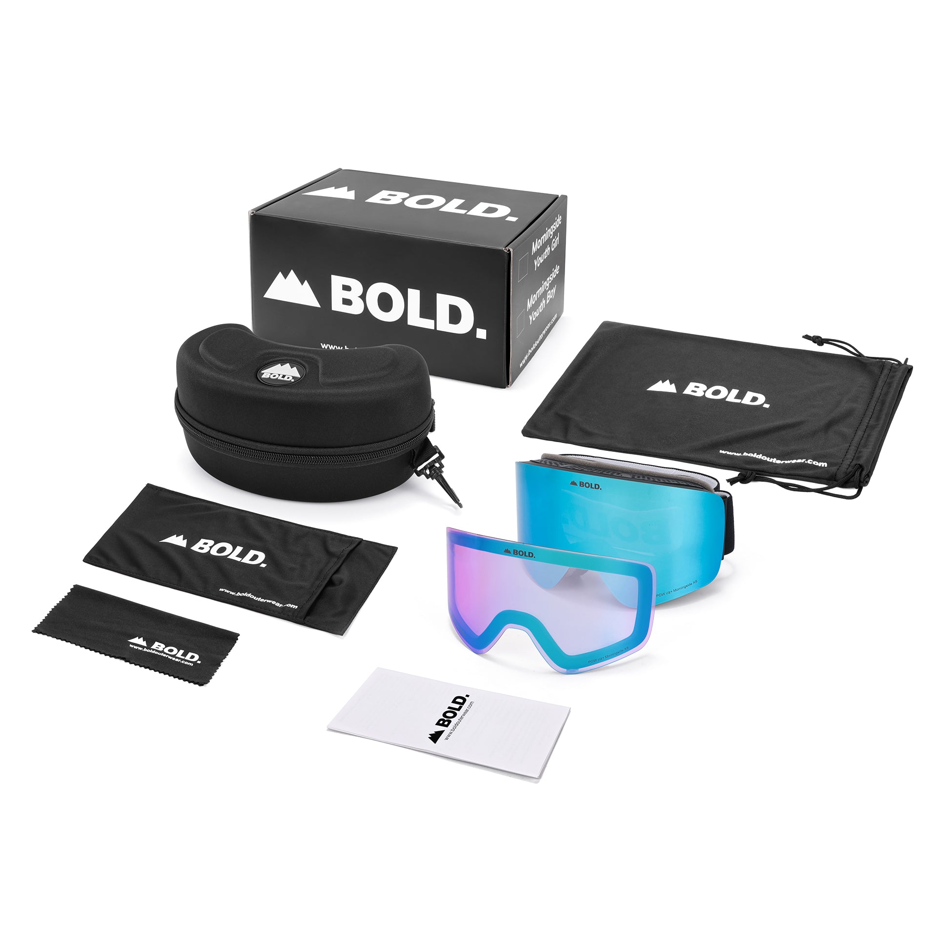 ski goggle lens case Morningside XS Ski Goggle | Narrow Fit