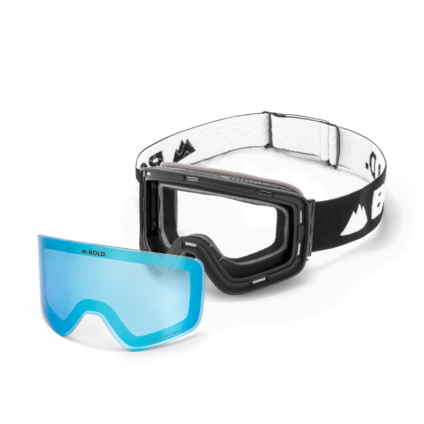 Morningside XS Ski Goggle Package w/ Bonus Lens & Hard Case - Narrow Fit