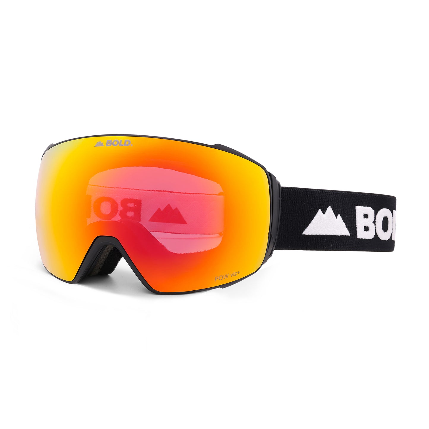 Rambler Ski Goggle Package w/ Bonus Lens & Hard Case (Over Glasses)