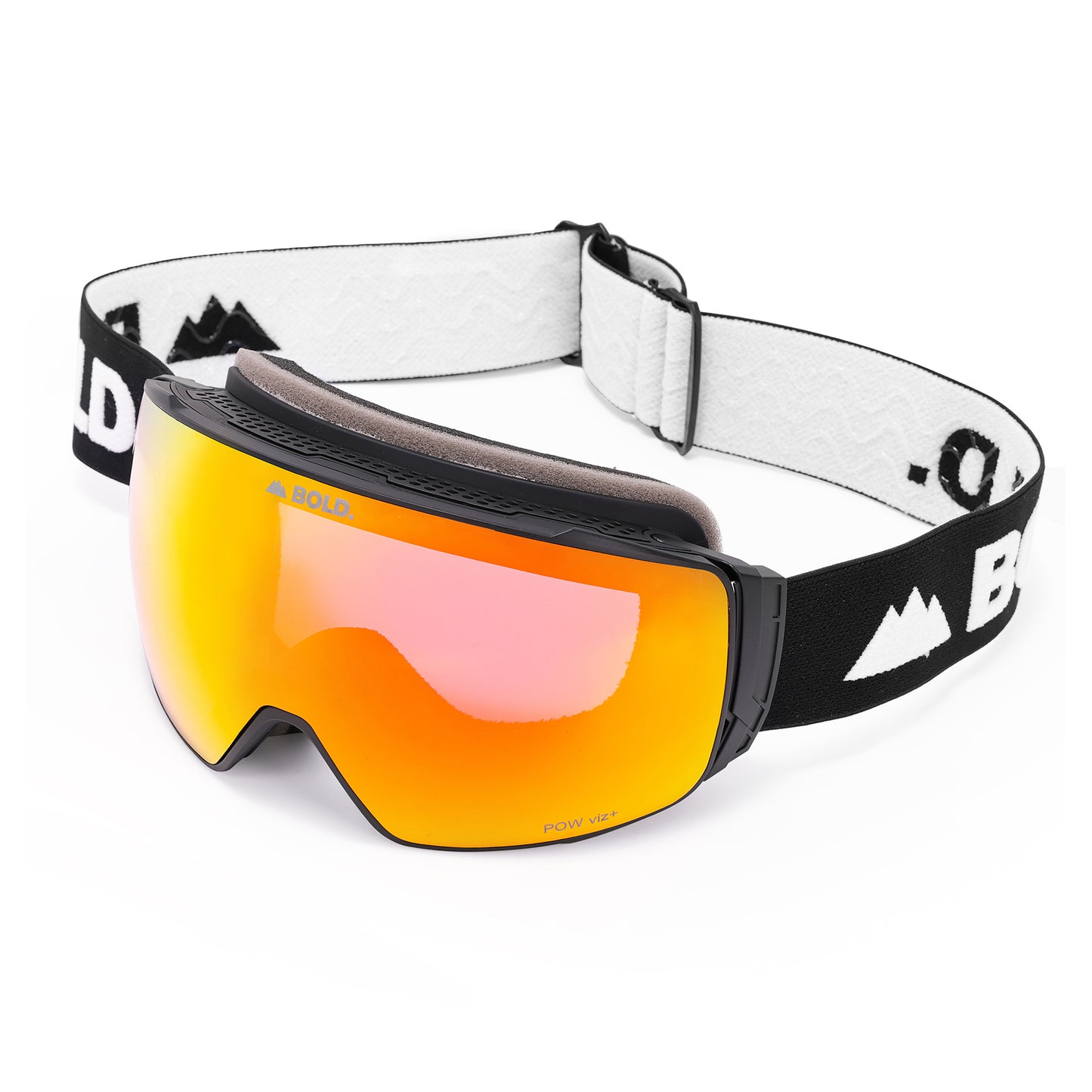 Rambler Ski Goggle Package w/ Bonus Lens & Hard Case (Over Glasses)