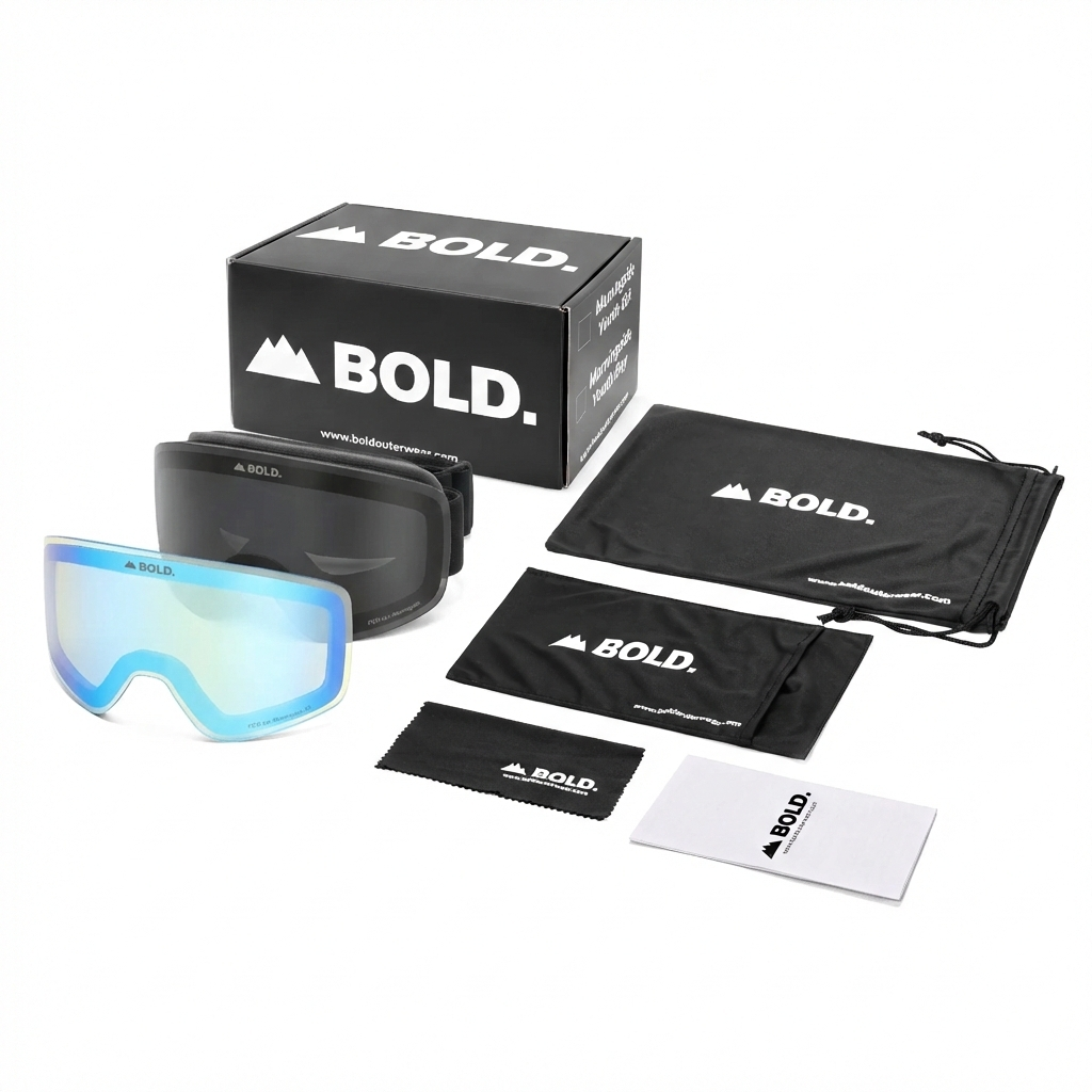 Morningside Youth Boy AutoTint Photochromic Ski Goggle Package & Bonus Lens