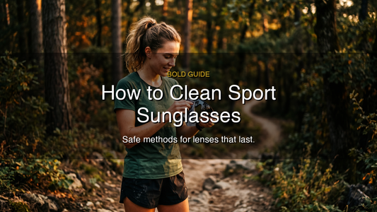 How to Clean Sport Sunglasses (Without Scratching the Lens or Coating)