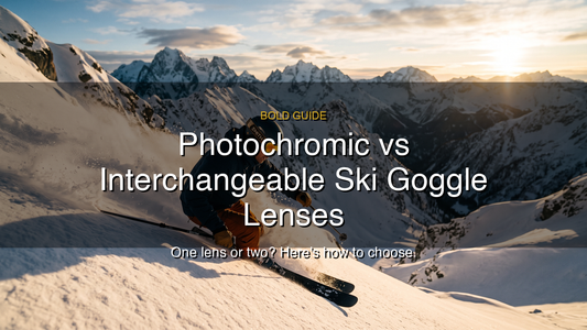 Photochromic vs Interchangeable Ski Goggle Lenses: Which System Is Right for You?