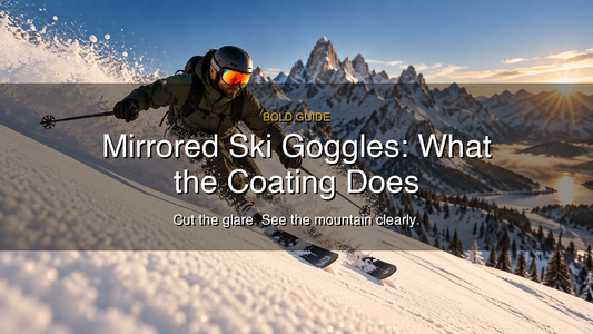 Mirrored Ski Goggles: What the Coating Actually Does and How to Choose the Right One