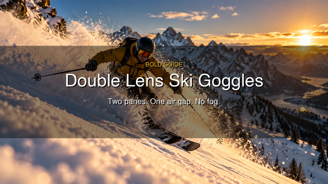 Double Lens Ski Goggles: Why Dual-Pane Thermal Lenses Matter (and Which to Choose)
