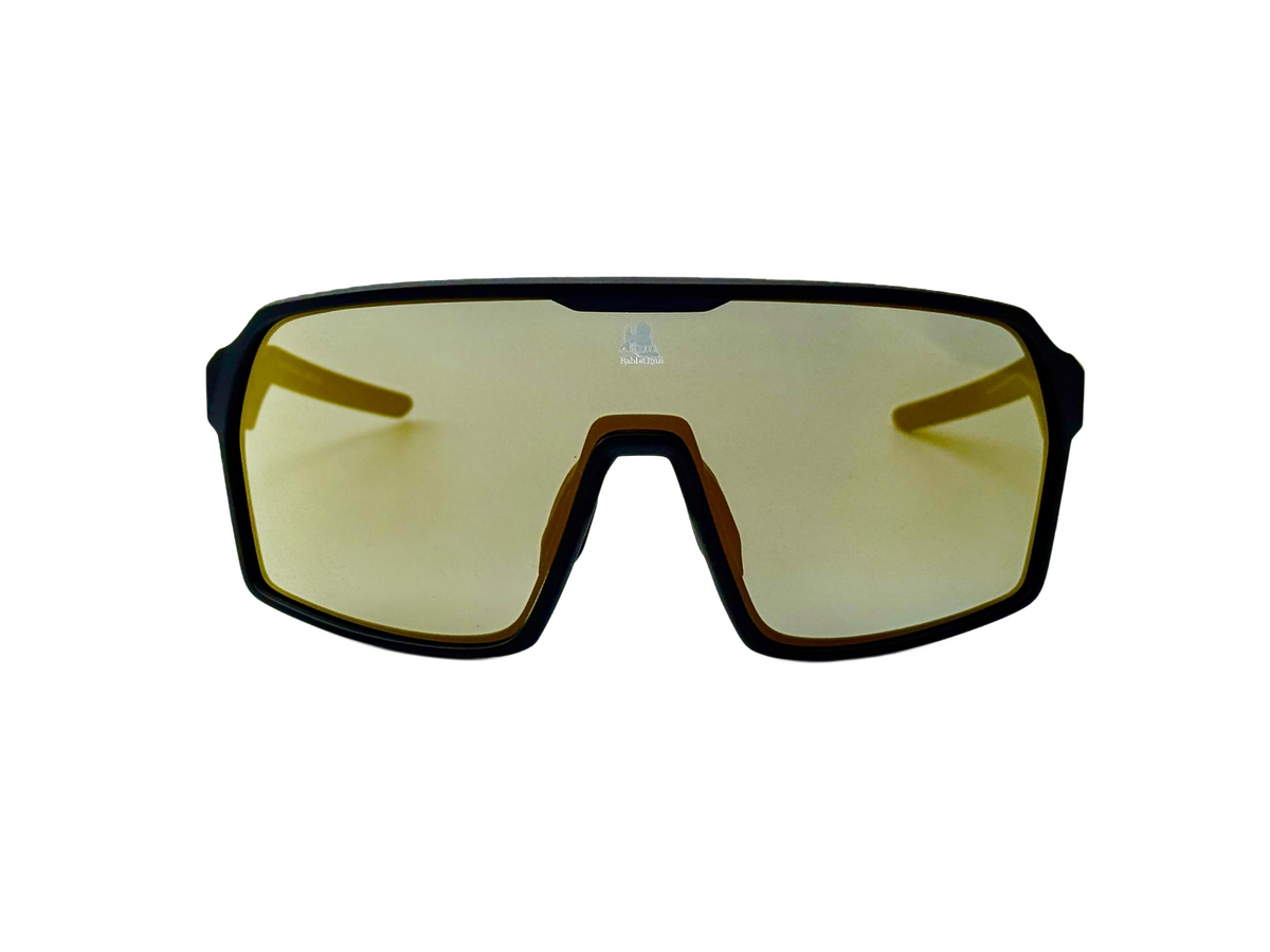 Run Rabbit Run Glow Photochromic Sunglasses Black/Gold