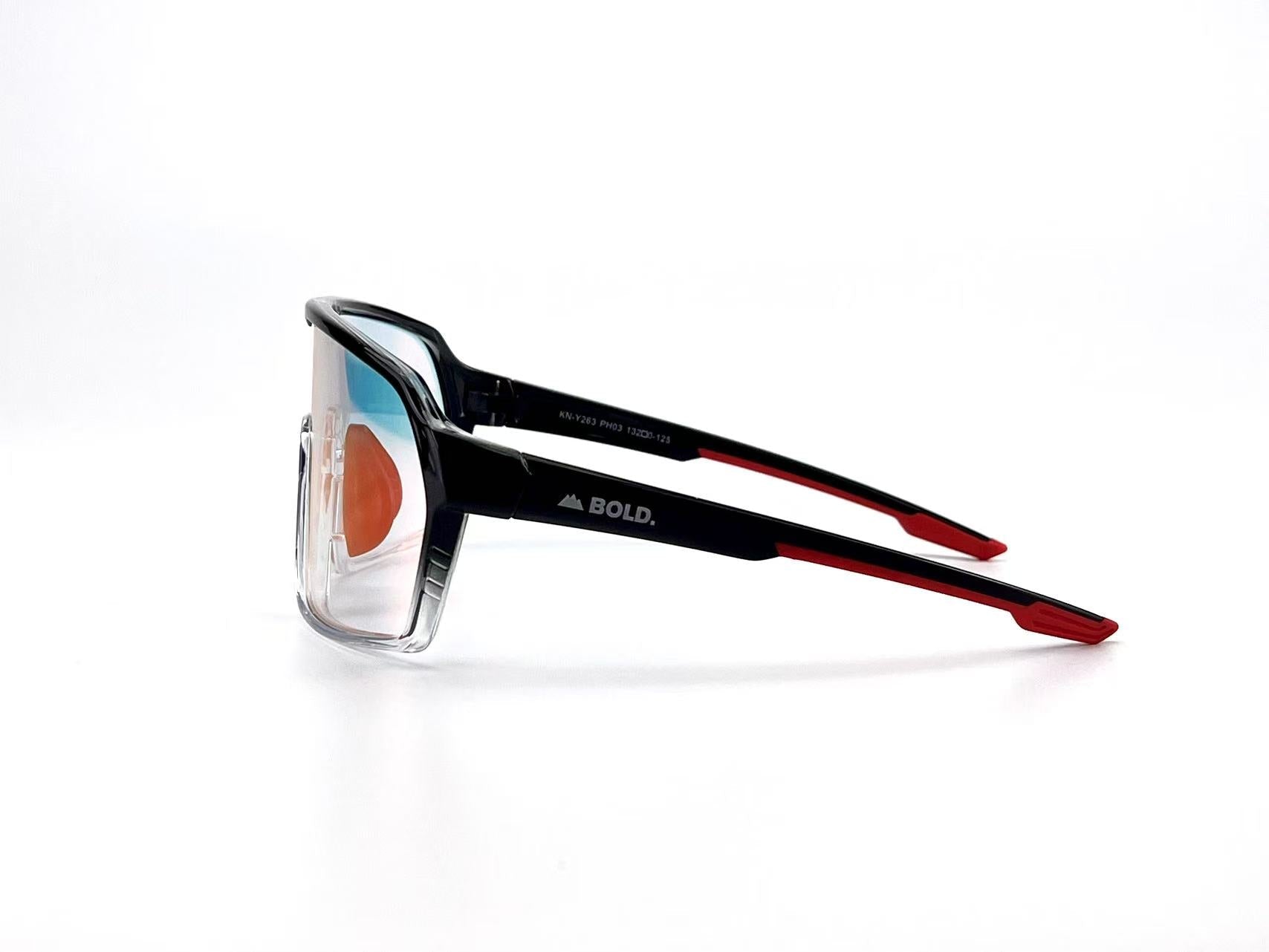 Run Rabbit Run 100 x BOLD Drift Photochromic Sunglasses Red/Black – product detail