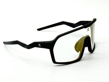 Run Rabbit Run Glow Photochromic Sunglasses Black/Gold