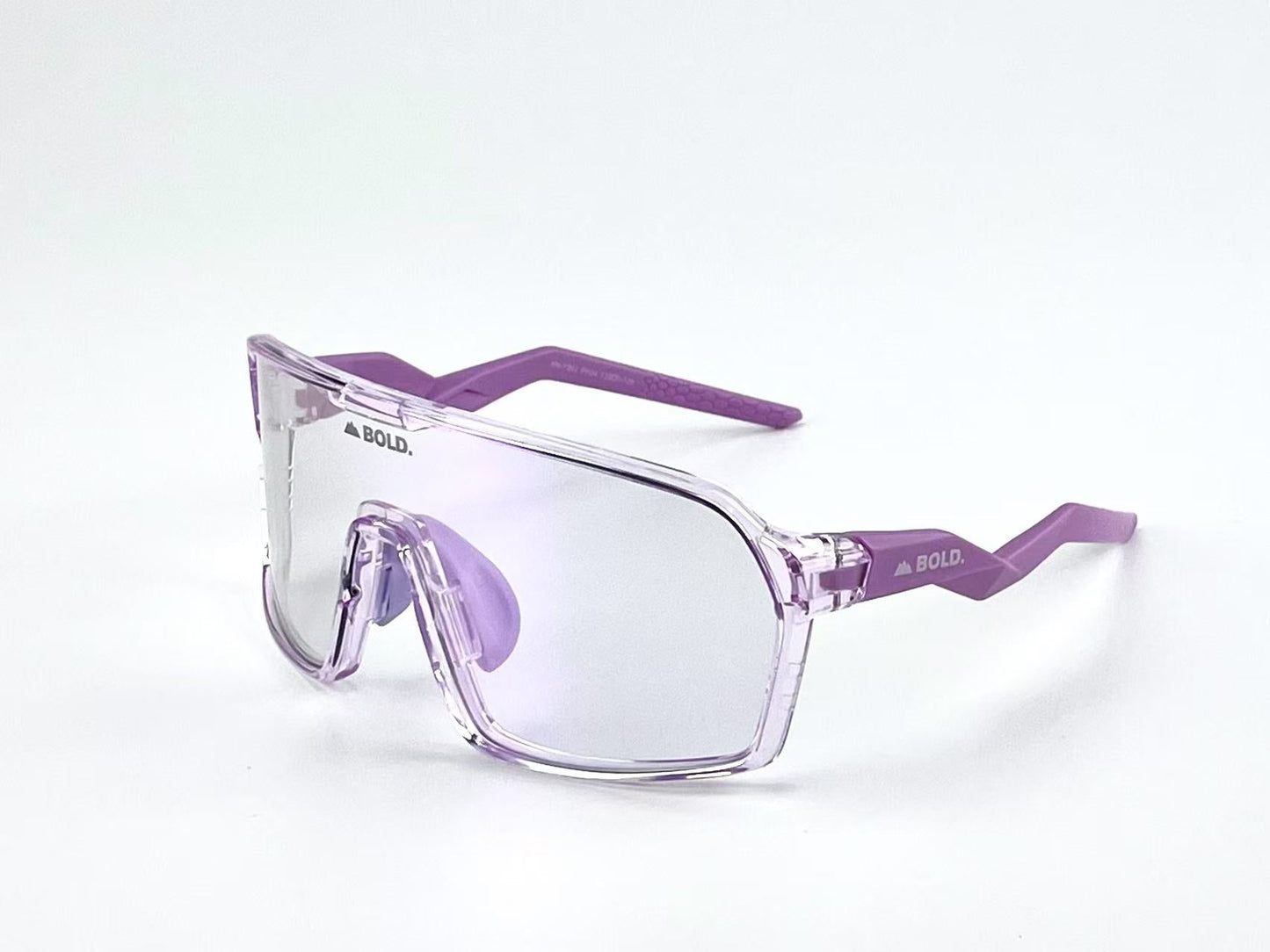 Run Rabbit Run 100 x BOLD Glow Photochromic Sunglasses Purple – side view