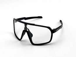 BOLD Slayers photochromic sunglasses — clear lens in shade and overcast