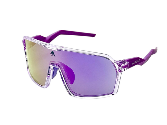 Run Rabbit Run Glow Photochromic Sunglasses Purple