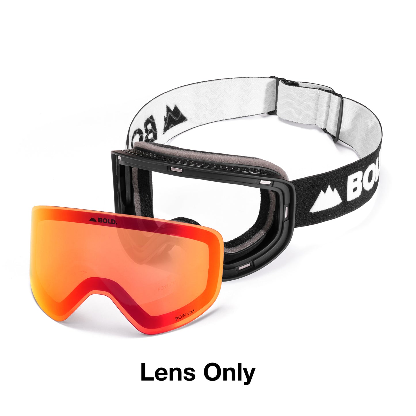 BOLD Morningside Citrus Blaze Ski Goggle Lens