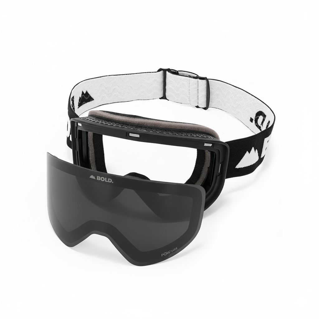 Morningside AutoTint Photochromic Ski Goggle Package w/ Bonus Lens & Hard Case