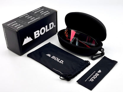 Run Rabbit Run 100 x BOLD Drift Photochromic Sunglasses Red/Black – detail view