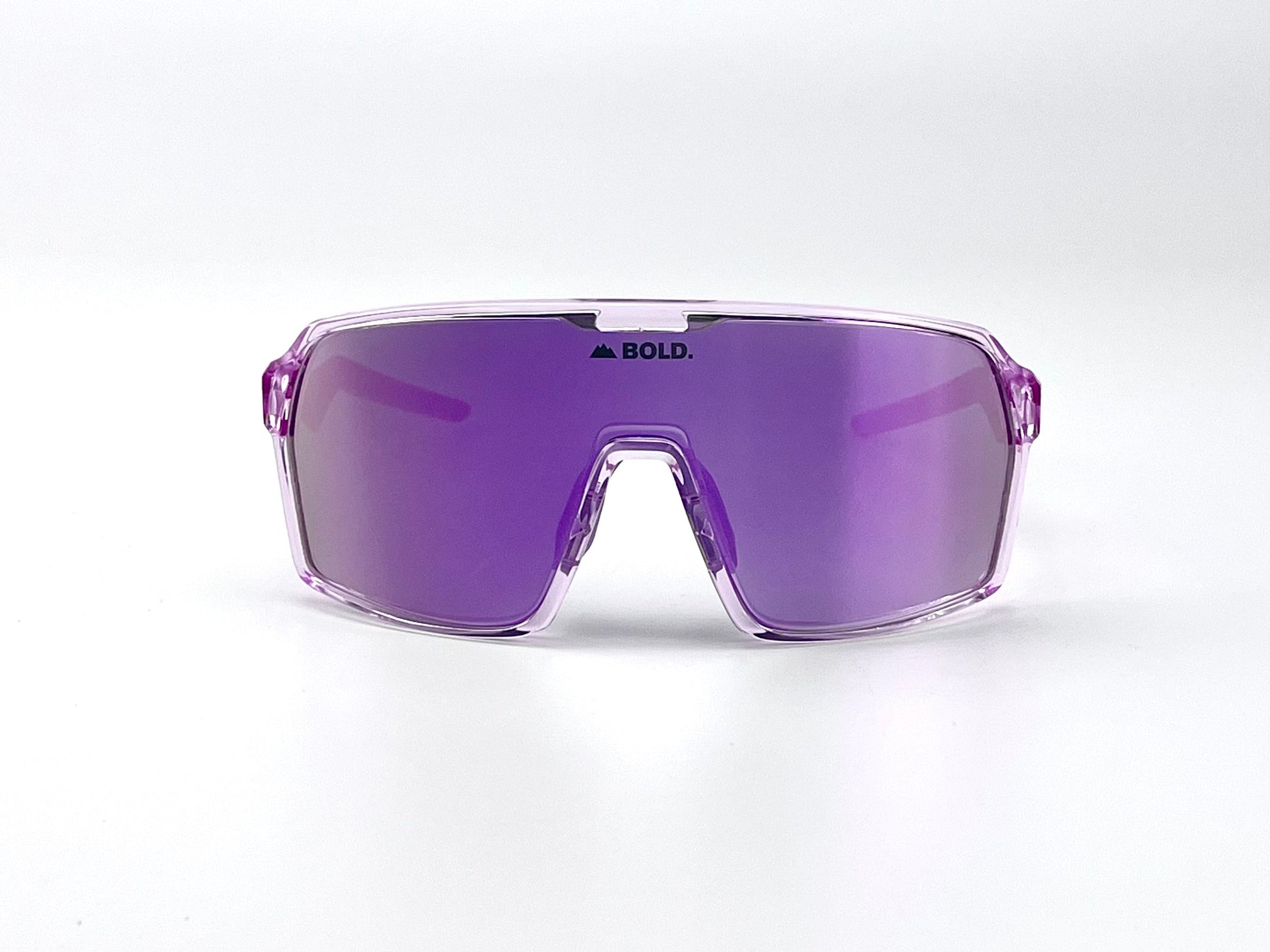 Run Rabbit Run 100 x BOLD Glow Photochromic Sunglasses Purple – front view